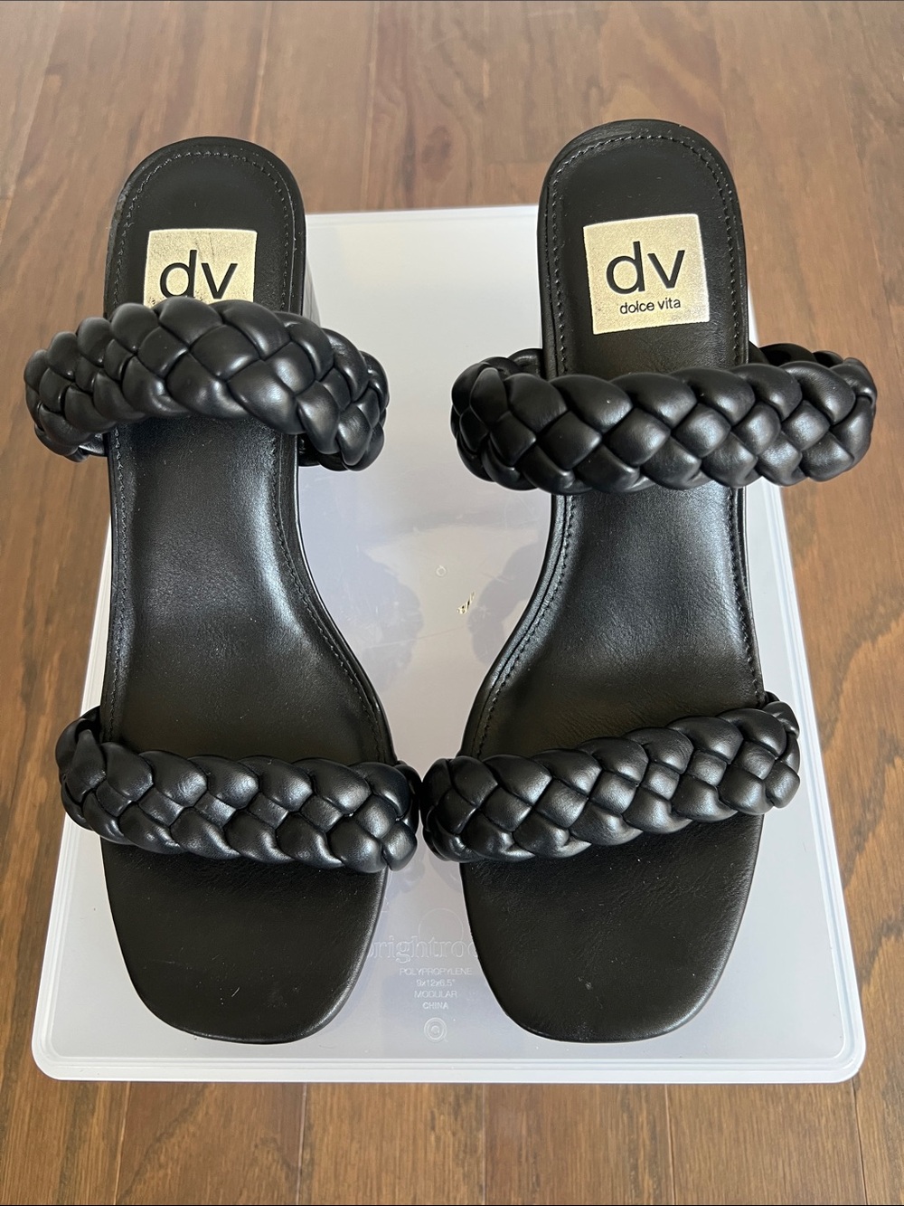 DV Dolce Vita Tessa Braided Block Heel Sandal - Picture 5 of 13